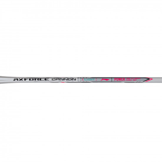 Lining Axforce Cannon (White) Badminton Racquet - Sanneu Sports